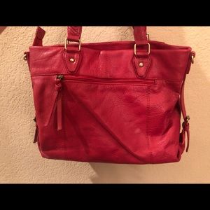 Cherry red purse